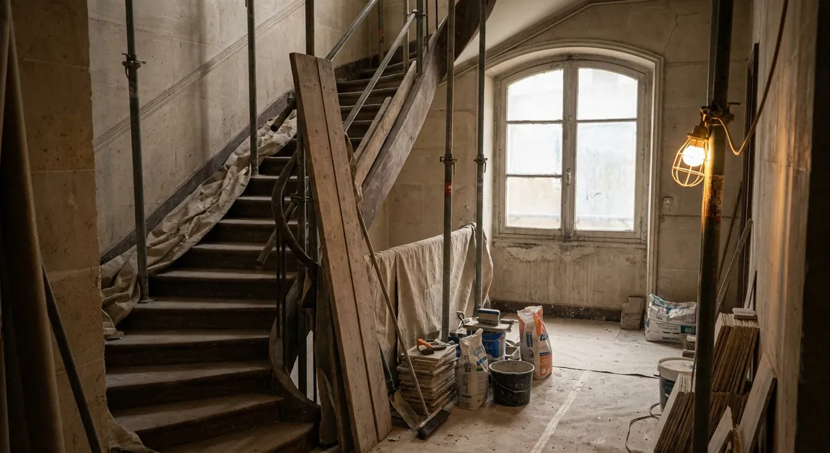 Maîtrise d'œuvre chantier rénovation énergétique