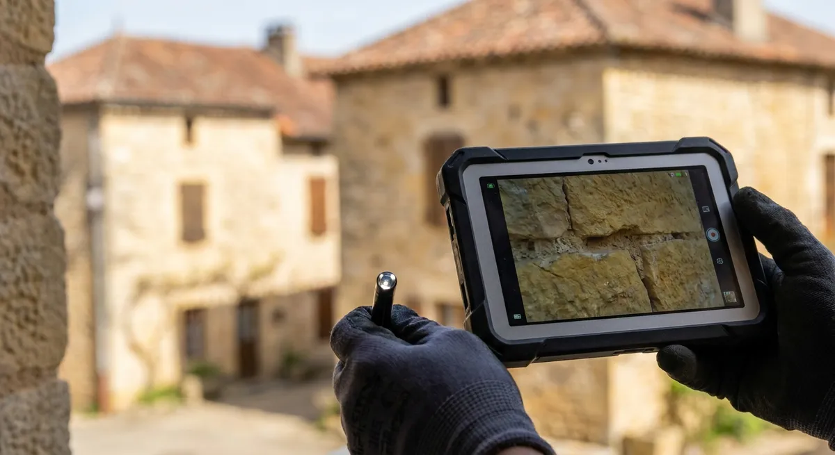 bureau étude thermique visite Caylus