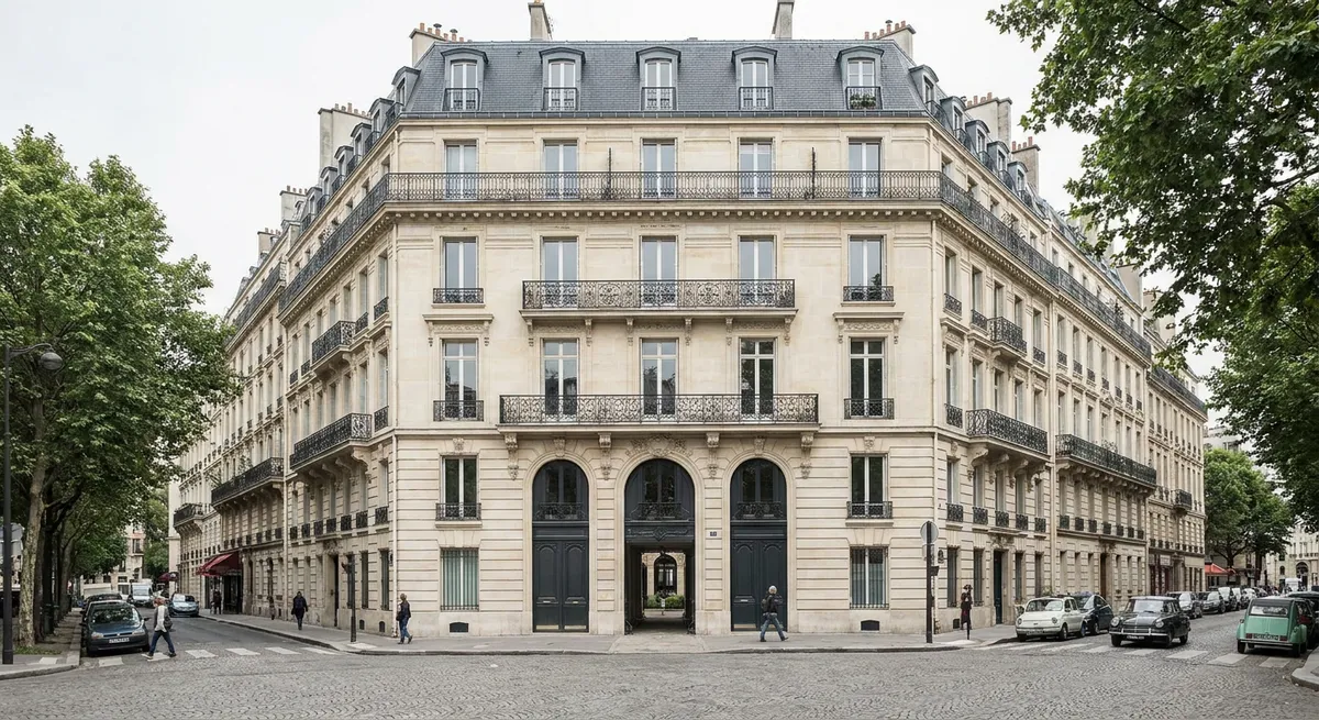 immeuble copropriété façade haussmannienne